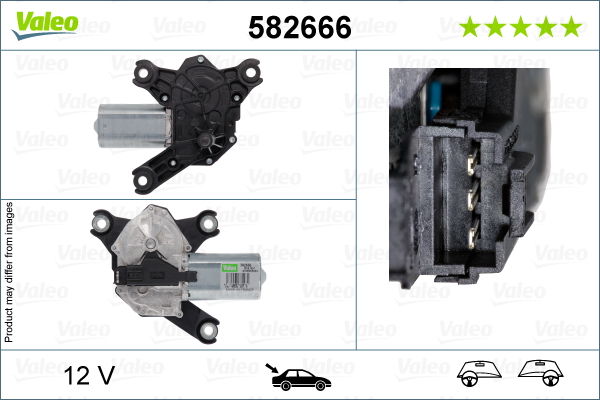 Motor stergator 582666 VALEO